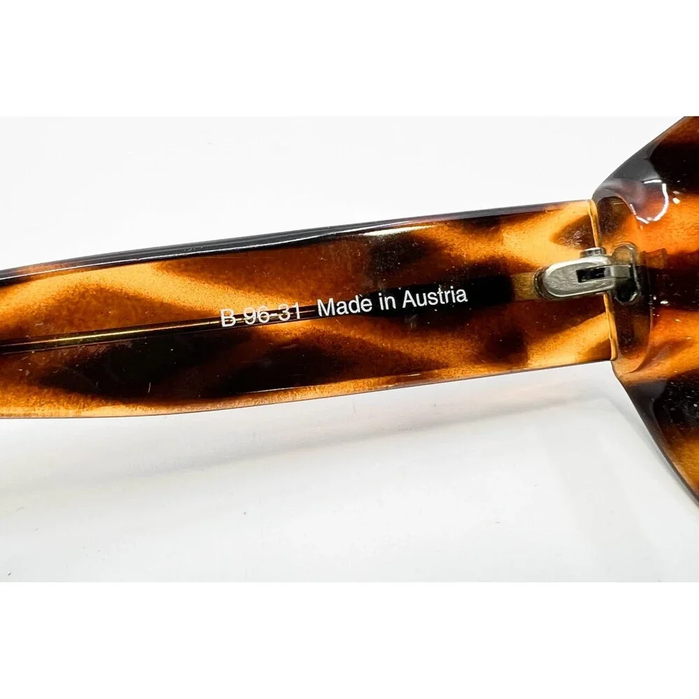 Ellen Tracy Eyeglasses Womens Tortoise Brown B-96-31 Oval Frames Austria 40180